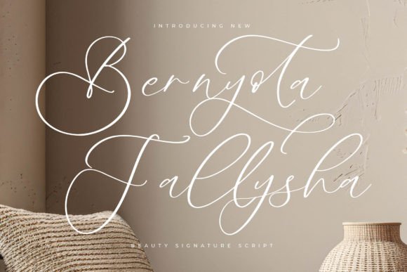 Bernyota Fallysha: A Luxury Script Font That Elevates Real Branding Work