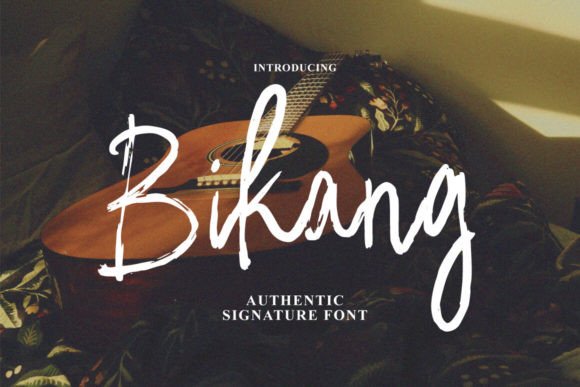 Bikang: A Handcrafted Script Font for Digital Brand Moments