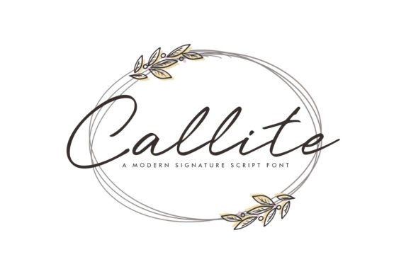 Callite: A Thoughtful Script Font for Editorial Moments