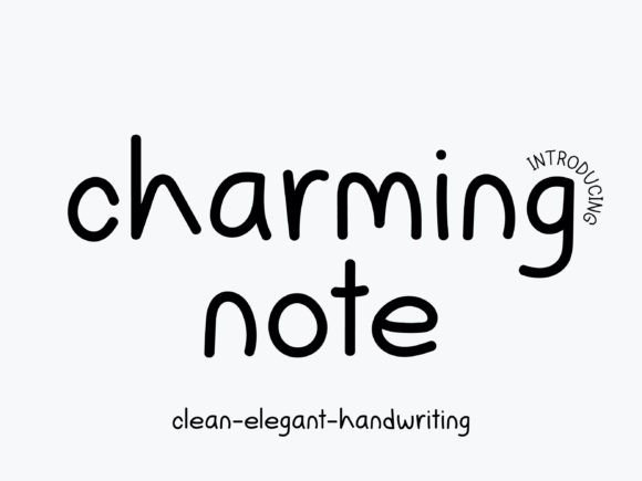 Charming Note: A Handwritten Font That Builds Trust