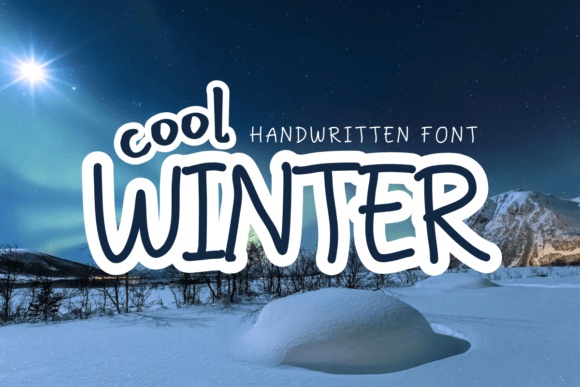 Cool Winter: A Handwritten Font That Makes Your Brand Feel Warmer