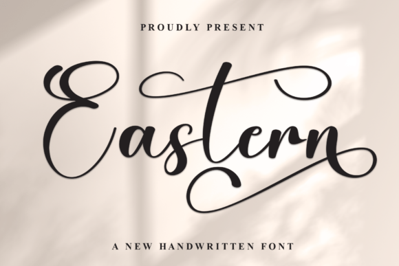 Eastern: A Modern Handwritten Font for Makers