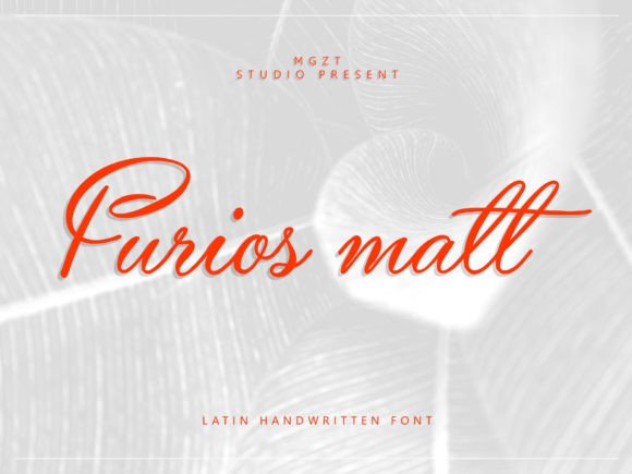 Furios Malt: A Refined Script Font for Digital Branding