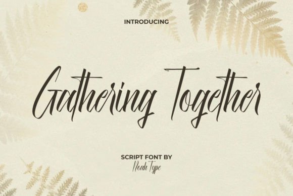 Gathering Together Font: A Signature Script for Trusted Branding