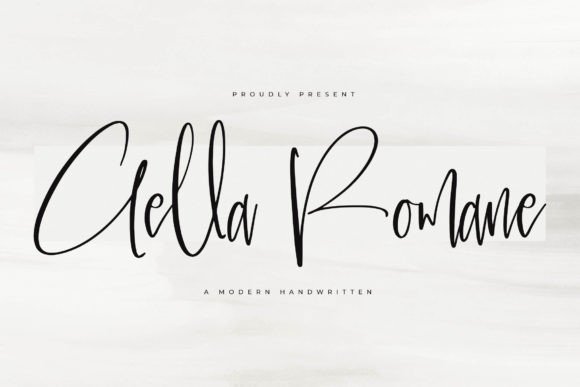 Gella Romane: A Modern Handwritten Font for Editorial Elegance