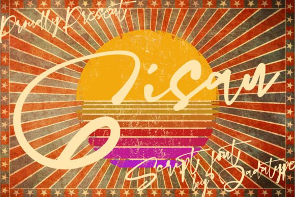 Gisan: A Handwritten Script That Feels Like a Thoughtful Pause