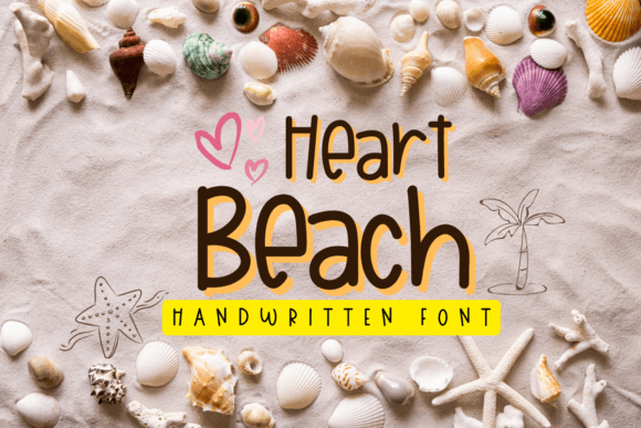 Heart Beach: A Handwritten Font for Warm, Human-Centered Web Design