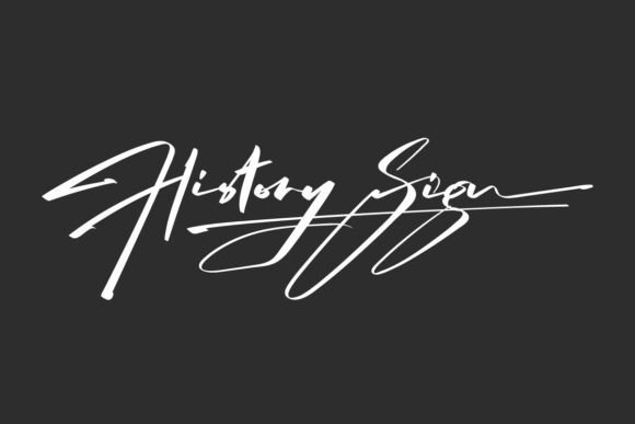 History Sign Font: A Bold, Readable Script for Real Business Branding