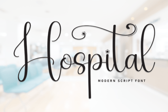 Hospital Font: A Warm, Whimsical Handwritten Typeface