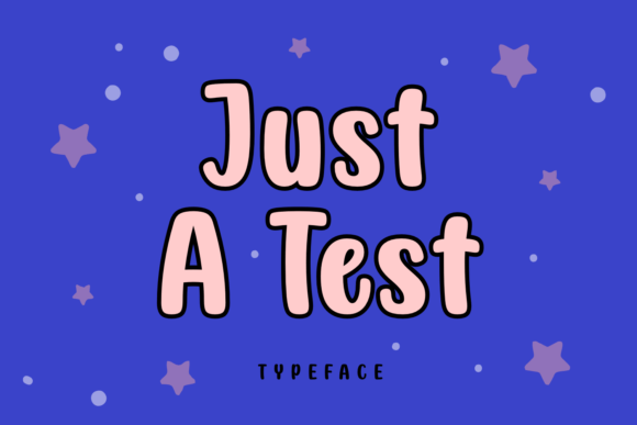 Just a Test: A Playful Handwritten Font That Elevates Your Brand