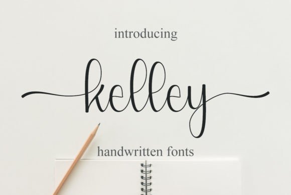 Kelley: A Handwritten Typeface That Elevates Real Business Branding