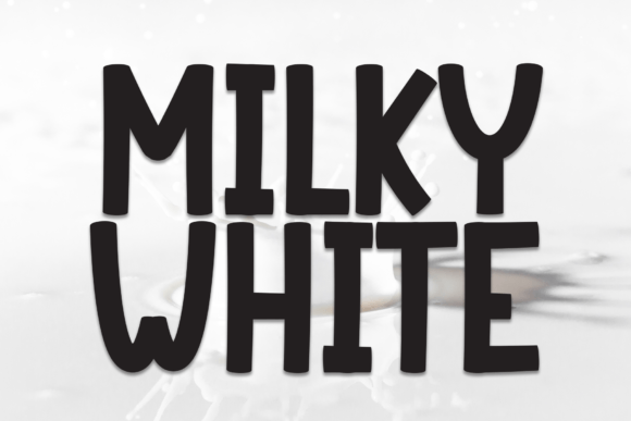 Milky White: A Friendly Handwritten Font for Editorial Charm