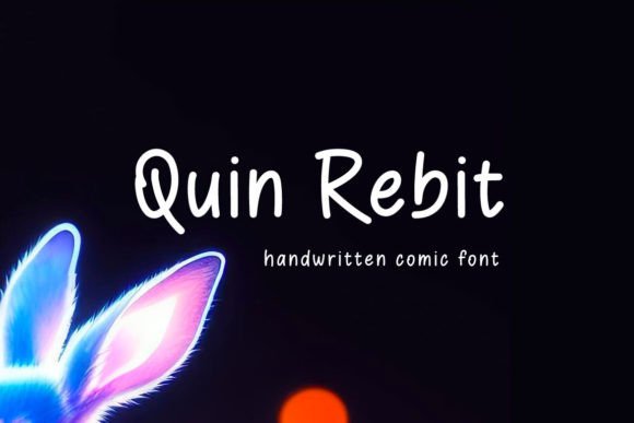 Quin Rebit: A Delicate Handwritten Font for Crafters & Sellers
