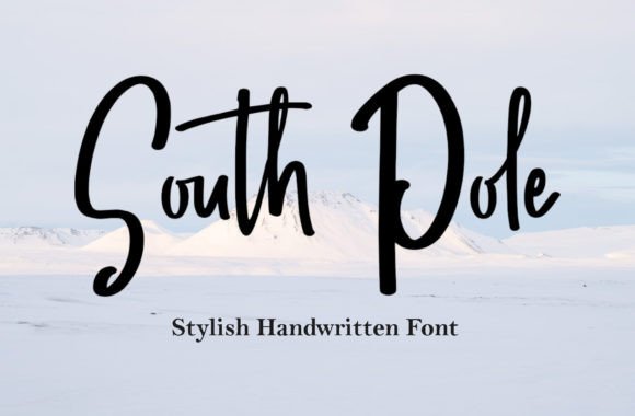 South Pole: A Modern Script Font for Digital Branding