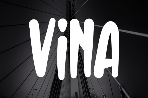 Vina: A Script Amp Font That Feels Like It Was Made for Real Branding Work